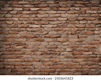 Brick wall background. Brick wall background texture. Background of old vintage brick wall.	brick wall for brickwork background design.