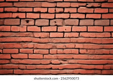 Brick wall background. Brick wall background texture. Background of old vintage brick wall. Red old brick wall texture background.