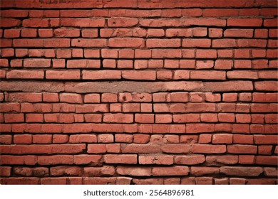 Brick wall background. Brick wall background texture. Background of old vintage brick wall. Red old brick wall texture background.