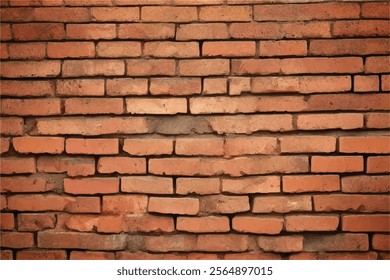 Brick wall background. Brick wall background texture. Background of old vintage brick wall. Red old brick wall texture background.