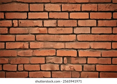 Brick wall background. Brick wall background texture. Background of old vintage brick wall. Red old brick wall texture background.