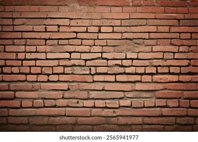 Brick wall background. Brick wall background texture. Background of old vintage brick wall. Red old brick wall texture background.