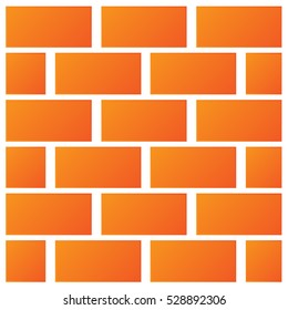 brick wall background vector
