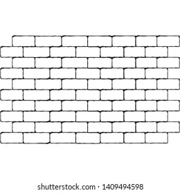 Brick Wall Background. Vector Illustration