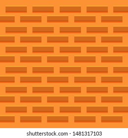 Brick wall background vector illustration