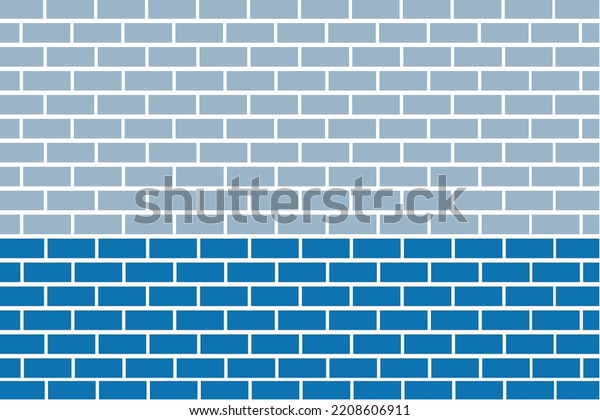 Brick Wall Background Vector Illustration 600w 2208606911 