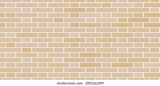 Brick. Wall. Brickwork. Seamless pattern blocks. Vector illustration of a wall in a flat style.