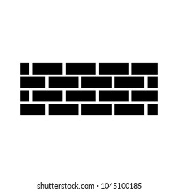brick wall construction concret image