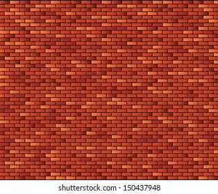 Brick wall. EPS 8