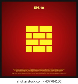 brick wall icon