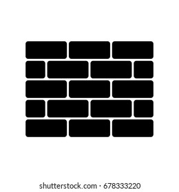 Brick wall icon.