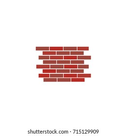 Brick wall icon