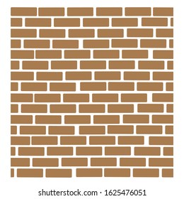 brick wall icon logo vector