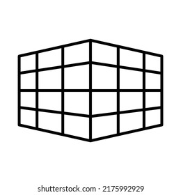 Brick wall icon sign symbol vector