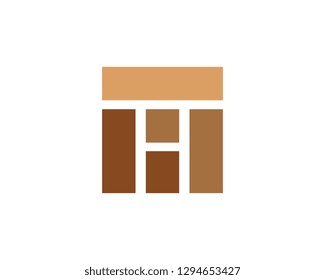Brick wall icon vector illustration design