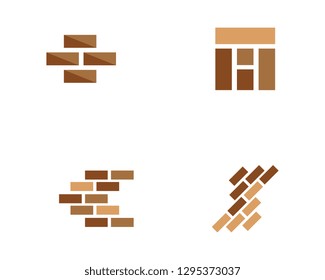 Brick wall icon vector illustration design