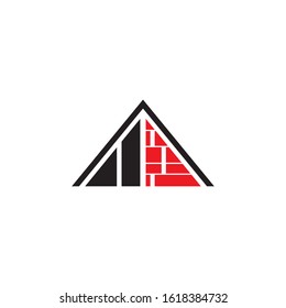Brick wall icon vector illustration design