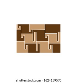 Brick wall icon vector illustration design