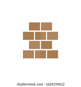 Brick wall icon vector illustration design