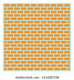 brick wall icon, wall vector, brick illustration