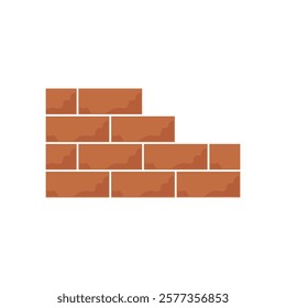 Brick wall icon vector illustration design