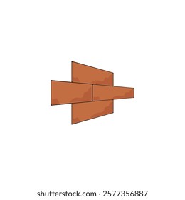 Brick wall icon vector illustration design