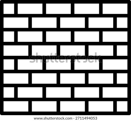 Brick Wall Icon For Your Project