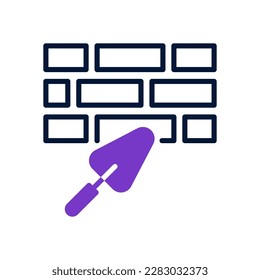 icono de pared de ladrillo para tu diseño de sitio web, logotipo, aplicación, interfaz de usuario.