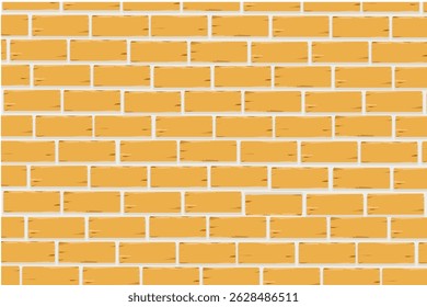 Parede de tijolo laranja com tijolos, parede, tijolos, fundo, base, anúncio, banner, amostra, elemento gráfico