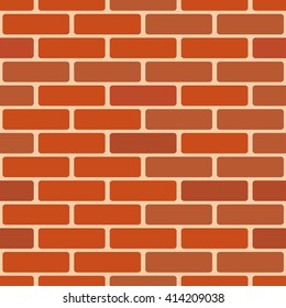 Brick Wall Seamless Pattern Background