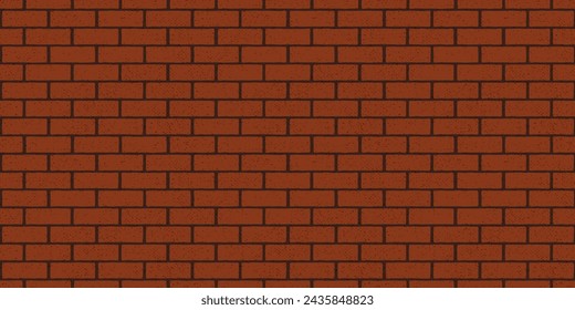 Brick wall seamless pattern. Endless backdrop, wallpaper.