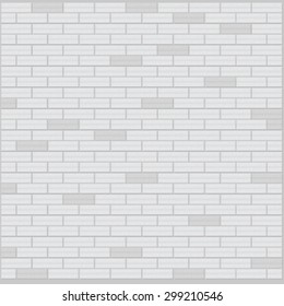 brick wall seamless Vector illustration background - texture pattern for continuous replicate