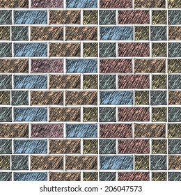 Brick wall : sketchbook