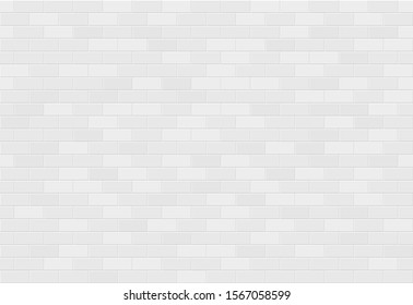 Brick wall, Stone Seamless Geometric pattern, Concrete texture. Vector