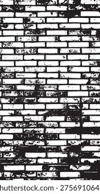 Brick Wall Surface Texture Vector Image - Illustration.