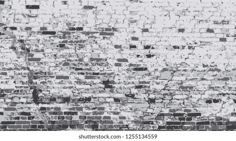 brick wall texture. abstract vector background easy to edit and customize. eps 10
