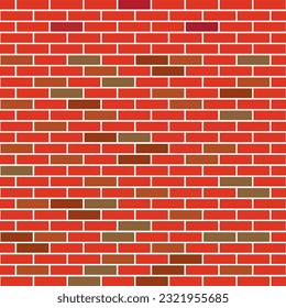 brick wall texture background material of industry construction