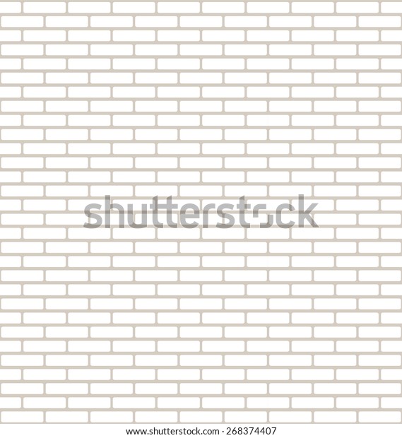 白と明るい茶色の背景に小さなレンガのあるレンガ壁のテクスチャー のベクター画像素材 ロイヤリティフリー