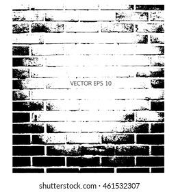 brick Wall Texture - Vector