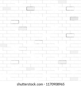 Brick wall texture. Vector illustration