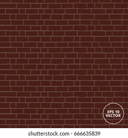 brick wall texture vector illustration