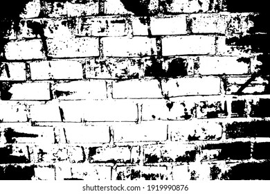 Texture vectorielle de mur de briques sur fond transparent