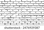 Brick wall Texture Vector. Set Grunge Urban Backgrounds. brick wall