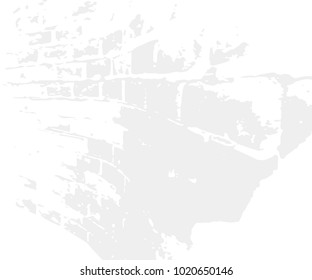 Brick wall texture for your amazing design. Stone wall in vector. Grunge background. Grain particles and dusty. Multipurpose template in grey and white colors. White texture. Overlay template.