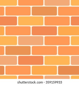 Brick wall tiles. Vector illustration