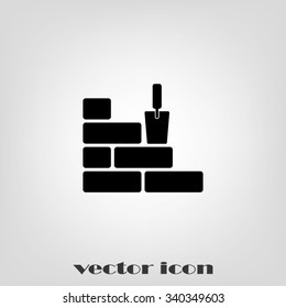 brick wall trowel