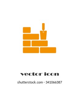 brick wall trowel