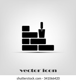 brick wall trowel