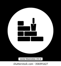 brick wall trowel