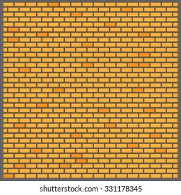 brick wall vector background